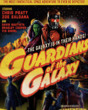 1950s Style GUARDIANS OF THE GALAXY Poster
