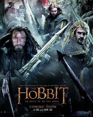 2 New Posters for THE HOBBIT: THE BATTLE OF THE FIVE ARMIES