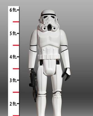 Life-Sized Stormtrooper Action Figure!