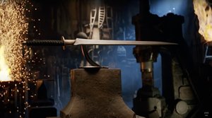  A Medieval Version of The Darksaber From THE MANDALORIAN Forged By Man at Arms