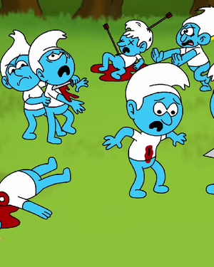 All Smurfs Must Smurf: Watch Animated GAME OF SMURFS Parody