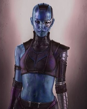 Alternate Nebula Costume Design for GUARDIANS OF THE GALAXY
