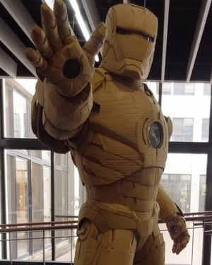 Amazing Full-Size Cardboard IRON MAN Suit
