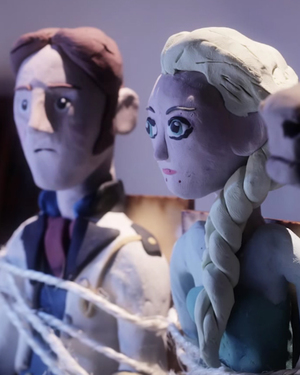 Amazing Stop-Motion Parody of FROZEN and John Carpenter's THE THING