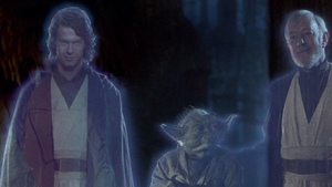 Anakin Skywalker Force Ghost Concept Art for STAR WAR: THE FORCE AWAKENS