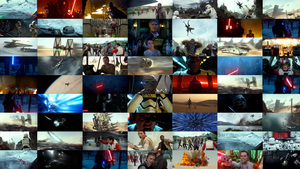 Analysis of Full STAR WARS: THE FORCE AWAKENS Trailer with 147 Downloadable Stills