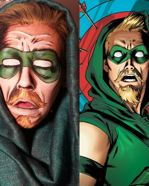 Artist Uses Makeup to Transform People Into Comic Book Characters