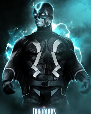 Artist's Rendition of Vin Diesel as Black Bolt from THE INHUMANS