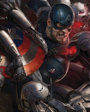 AVENGERS: AGE OF ULTRON: Captain America and Black Widow Poster Art
