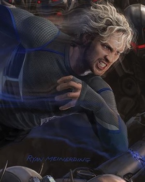 AVENGERS: AGE OF ULTRON Posters with Quicksilver, Vision, and Hawkeye