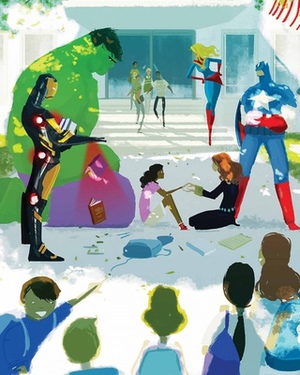 AVENGERS: NO MORE BULLYING Comic Art by by Pascal Campion