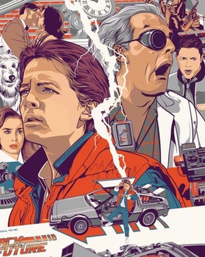 BACK TO THE FUTURE Tribute Art by Vincent Rhafael Aseo