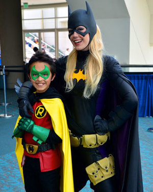 Batgirl and Robin Cosplay