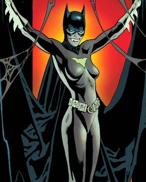 Batman and Batgirl Vampire Halloween Variant Art