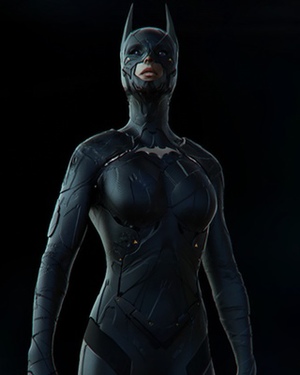 BATMAN BEYOND Inspired Batgirl Character Design
