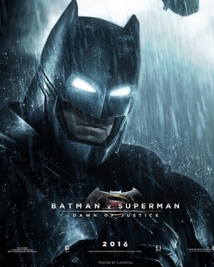 Batman Dons His Armor in Fan-Made Poster for BATMAN V SUPERMAN