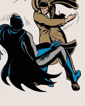 Batman gets Super-Slapped by Sherlock Holmes in Amusing Art