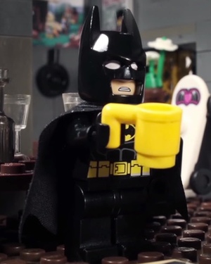 Batman Is Jealous of Emmet in LEGO MOVIE Short by HISHE
