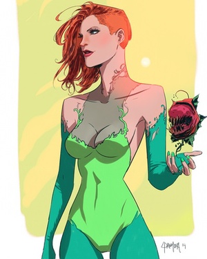 Beautiful Poison Ivy Art by Dan Mora