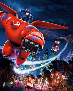 BIG HERO 6 – Clip, 4 Character Videos, 45 Megapixel Textless Poster