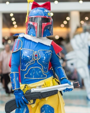 Boba Fett and Snow White Cosplay Crossover
