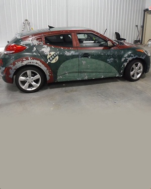 Boba Fett-Themed STAR WARS Car 