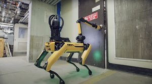 Boston Dynamics Robot Dog Spot Levels Up and Can Now Open Doors