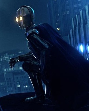 C-3PO is the Dark Knight in STAR WARS and BATMAN Mashup Photo