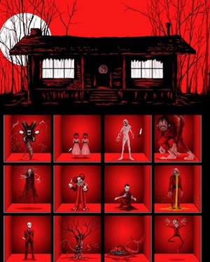 CABIN IN THE WOODS Inspired Poster Art - 