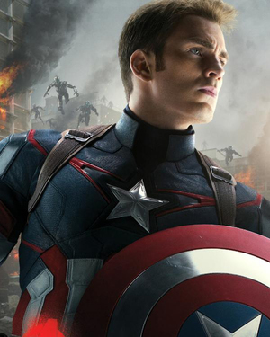 Cap Stands Tall in New AVENGERS: AGE OF ULTRON Character Poster