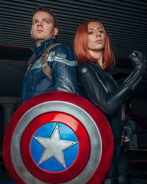Captain America and Black Widow Assemble for This Fantastic Cosplay