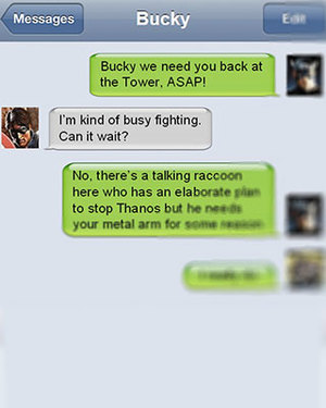 Captain America Asks Bucky To Help Stop Thanos