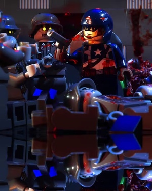 Captain America Battles Nazi Zombies in Ultra-Violent Fan-Made LEGO Film