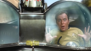 Captain Kirk Takes a Wild Ride in Batman's 1966 Batmobile