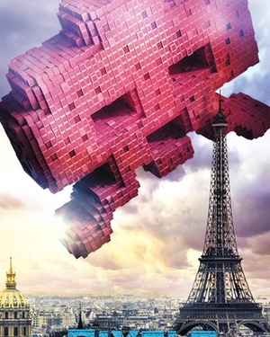 Centipede and Space Invaders Attack in 2 New Posters for PIXELS 