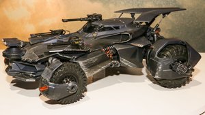 Check Out a Radical RC Batmobile From JUSTICE LEAGUE Along With Some Premium Statues