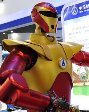 Check Out China's IRON MAN Space Robot