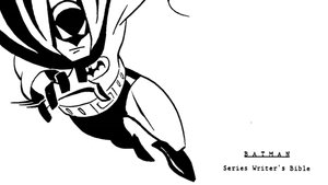 Check Out The Entire BATMAN: THE ANIMATED SERIES Writer's Bible Full of Details and Concept Art