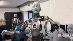 Check Out The Realistic Facial Expressions of This A.I. Humanoid Robot 