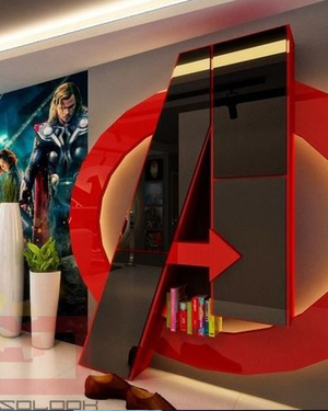 Check Out This Radical AVENGERS-THEMED House