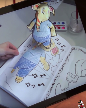 Check This Out: Disney Invents Awesome 3D Coloring Book