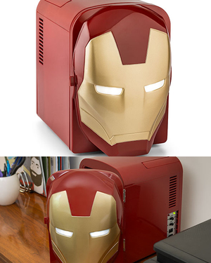 Chill Out With This IRON MAN-Themed Mini Fridge