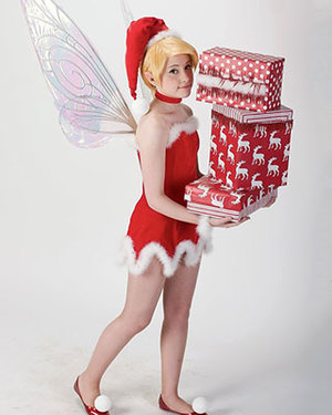Christmas Tinkerbell Cosplay by Tink-Ichigo