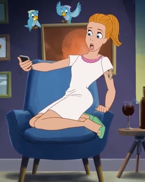 Cinderella Uses Tinder to Find Prince Charming in Animated Comedy Sketch
