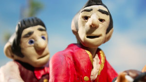 Claymation Video Imagines How Gaston and LeFou Met Before BEAUTY AND THE BEAST