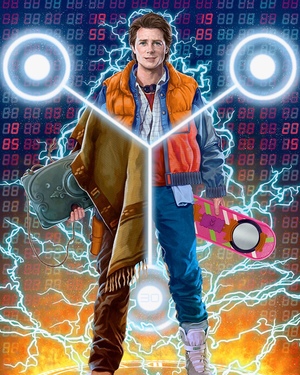 Clever and Cool BACK TO THE FUTURE Trilogy Fan Art — 