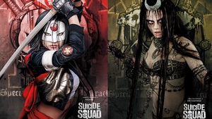 Collection of Slick New SUICIDE SQUAD Character Posters