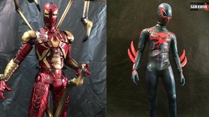 Cool Custom-Made Hot Toys Spider-Man Action Figures - Iron Spider, Spider-Man 2099, and More