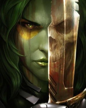 Cover Art for New GAMORA Comic Written by GUARDIANS OF THE GALAXY Writer