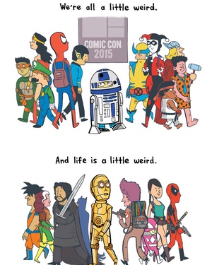 Cute Comic Strip Defines Love for Geeks